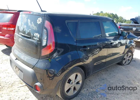 2016 Kia Soul из США, поврежденный, VIN KNDJN2A22G7298988